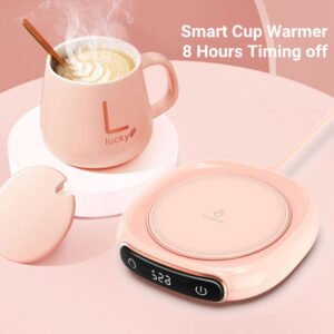 Chauffe-tasse à café, sous-verre chauffant intelligent, isolation thermique, sous-verre à température constante, coussin chauffant de bureau
