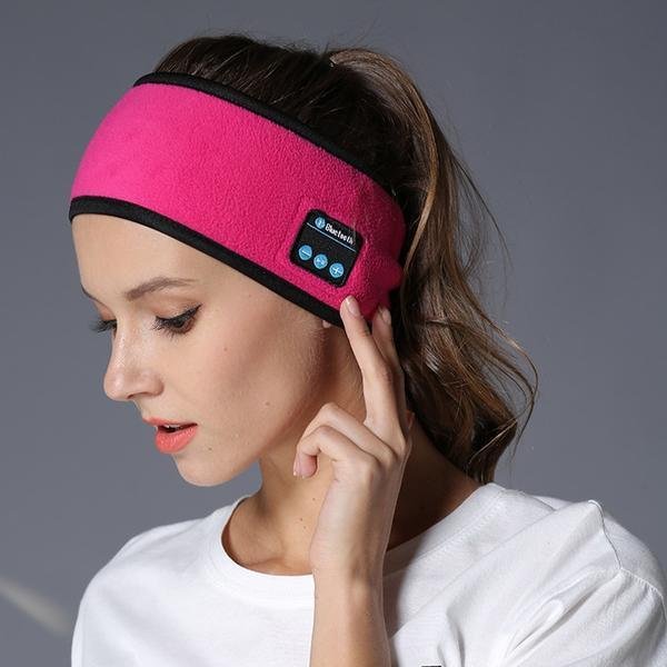 Bandeau sans fil compatible Bluetooth pour le fitness en plein air et le yoga