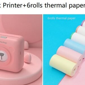Mini-imprimante thermique sans fil Bluetooth pour étiquettes autocollantes