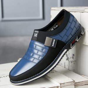 Chaussures en cuir grande taille pour homme – Nouvelles chaussures en cuir décontractées pour homme