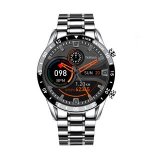 Montre connectée multifonctionnelle  Appels Bluetooth  Podomètre  Mesure de la tension artérielle et de la fréquence cardiaque  Montre étanche