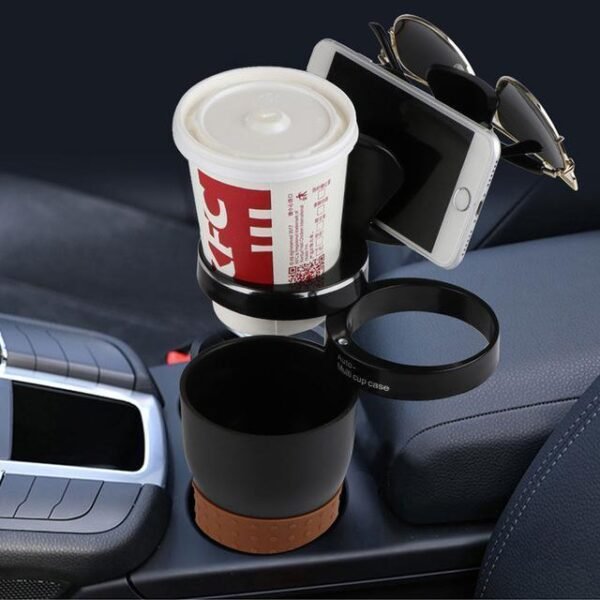 Porte-gobelets pour voiture, accessoires de personnalisation automobile, pour voiture et camion, porte-gobelets, porte-bouteilles, porte-canettes, support de porte, en ABS et caoutchouc, porte-boissons