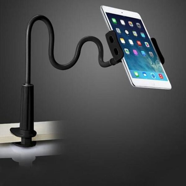 Support pivotant à 360 degrés en spirale pour téléphone portable et tablette « Lazy »