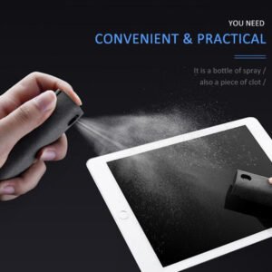 Kit 2 en 1 de nettoyage pour écrans de téléphone et d'ordinateur – Ensemble de chiffons en microfibre pour éliminer la poussière des écrans