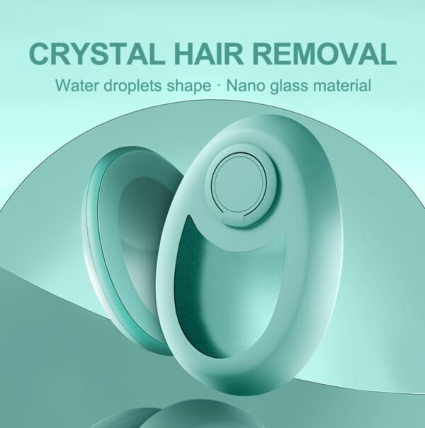 CJEER - Appareil d'épilation « Magic Crystal Hair Eraser » amélioré, pour femmes et hommes. Outil d'exfoliation physique. Appareil d'épilation indolore pour les jambes, le dos et les bras.