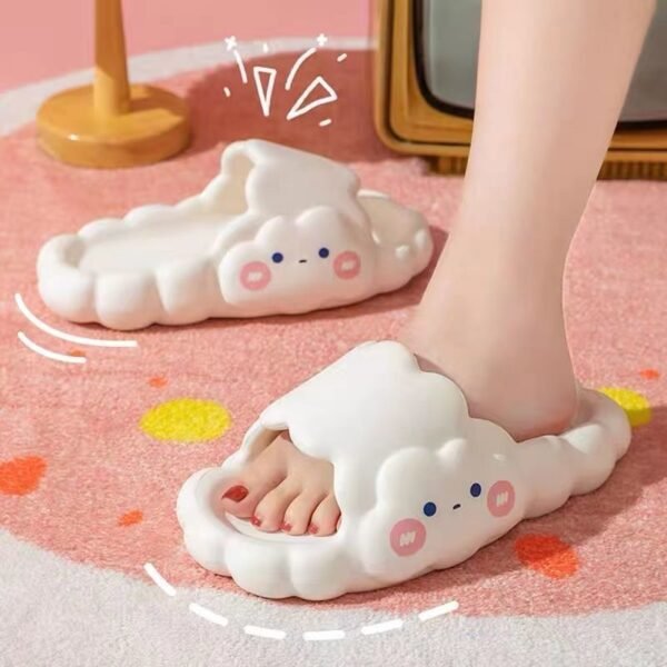Accueil Salle de bains Bain Chaussons « Cloud » antidérapants