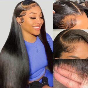 Perruques en cheveux naturels avec dentelle HD