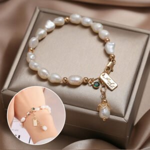 Bracelet en perles de zircon naturel – Ins Fashion Luxury Jewelry